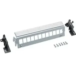 Hager FZ12MK Patch-Panel, universal, Keystone, 12x, leer