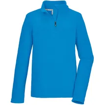 KILLTEC Kinder Shirt KSW 248 BYS FLC SHRT, Größe 140, in Blau sky