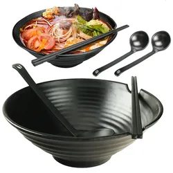 Dayshake Nudelschüssel-Set – 2 Sets – Nudeln Ramen-Geschirr – Nudelschüssel – Japanische Ramen-Schüssel