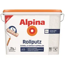 Alpina Rollputz 10 kg 0,5 mm Körnung weiß