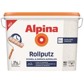 Alpina Rollputz 10 kg 0,5 mm Körnung weiß