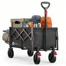 sunula Bollerwagen Faltbar 80L/115L schwarz