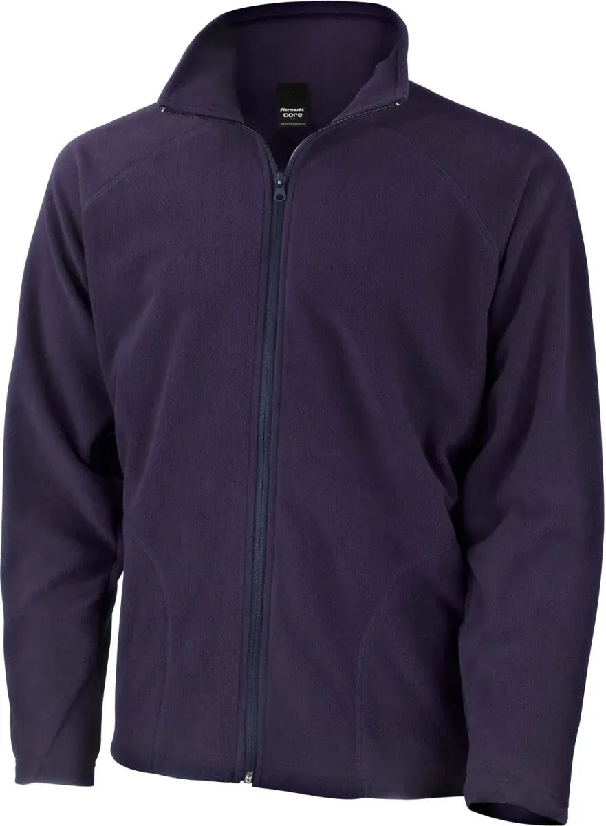 Result Core Herren Microfleece Jacke Fleece-Jacke R114X navy 3XL