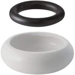 Geberit Spülbogen-Außenverbinder 44 mm Weiß, für Spülrohre und WC-Keramiken