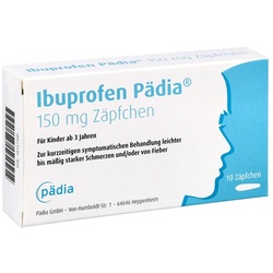 Ibuprofen Pädia 150 Mg Zäpfchen