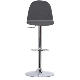by living Barstuhl 2er-Set ¦ grau ¦ Maße (cm): B: 41 H: 110