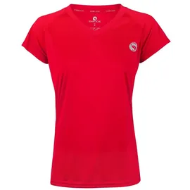 STARK SOUL® Damen Sport Shirt Trainingsshirt in Rot - Gr.: XXL