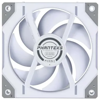 PHANTEKS D30 Reverse Airflow D-RGB 120 mm, 3 x PC Lüfter, Weiss
