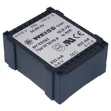 Weiss Elektrotechnik 83/248 Printtransformator 1 x 230 V 2 x 21 V/AC 10 VA
