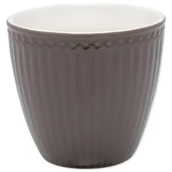 GreenGate Latte Tasse Alice Everyday, dark chocolate