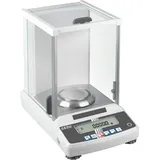Kern Analysenwaage ABT 220-5DNM (mit Single-Cell Wiegesystem, mit Arbeitsschutzhaube, Automatischer Daten-Output, Ablesbarkeit 0,00001 g, Mehrbereichswaage, Digitale Waage) ABT 220-5DNM