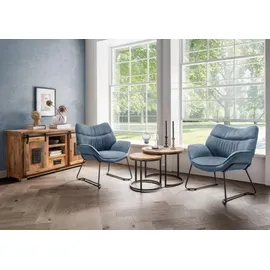 bene living Couchtisch 2er Set Fermo Mango natur