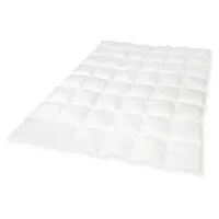 Künsemüller Exclusiv Faserbettdecke warm 135 x 200 cm Daunen-Feeling durch modernste Fasertechnologie - Weiß