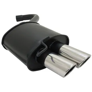 Novus Sportauspuff Gruppe N 2x76mm SR-Design