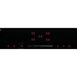 Bosch Herdset Bosch Einbau-Backofen Edelstahl Teleskopauszug + Midea Flex-Induktionskochfeld autark 77cm