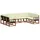 vidaXL Outdoor-Sofagarnitur 9-tlg. Natur/Creme Massivholz Akazie
