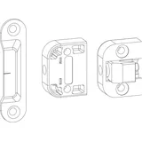 GU Energy GU HS Mittelverriegelung senkrecht 28 mm Silber