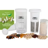 ESGE Zauberstab Magic Fusion 7500 Emulgierer zur Herstellung von pflanzlicher Milch aus Nüssen Getreide Samen Smoothies Kaffee Suppen
