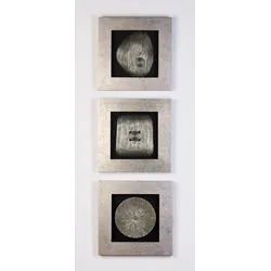 "Casablanca Bild""Versity""45x45cm,silber Rahmen3f.sort.."