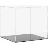 vidaXL Vitrine, Schaukasten Staubschutz, Sammlervitrine für Sammlerstücke Spielzeug Figuren, Ausstellungsbox Acrylbox, Transparent Acryl