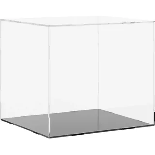 vidaXL Vitrine, Schaukasten Staubschutz, Sammlervitrine für Sammlerstücke Spielzeug Figuren, Ausstellungsbox Acrylbox, Transparent Acryl