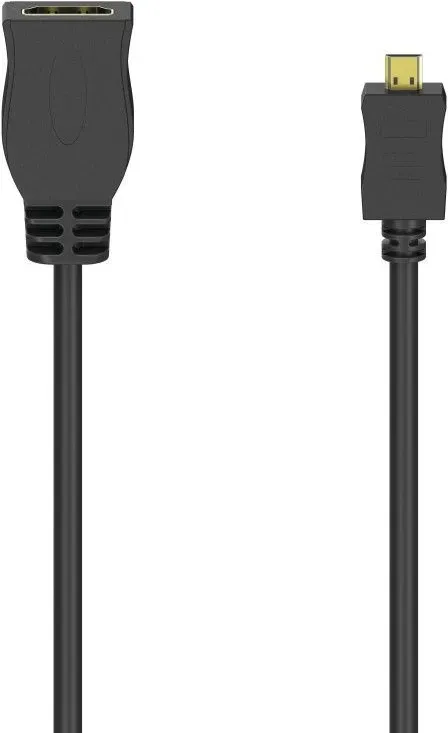 10,2 Gbit/s Stecker Gerade HDMI auf HDMI Typ A (Standard) Buchse 0,1 m  205168 (Schwarz)