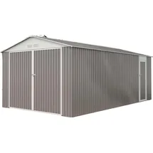 Habitat et Jardin Metallgarage Nevada mit Flügeltür - 18,56 m2