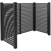 Plus Mülltonnenverkleidung Tokyo 194 cm schwarz