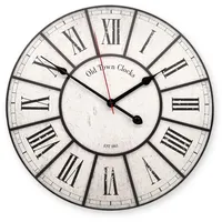 Wall-art K&L Wall Art XL Wanduhr Römische Ziffern Antike
