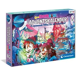 Clementoni 59251- Galieo - Escape Game - Adventskalender
