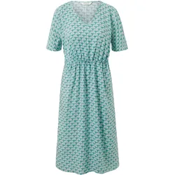 Tchibo - Kleid mit Print - Damen - Gr. 36 - weiß/print