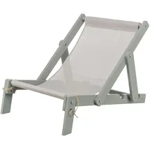 Trixie Strandstuhl Strong Edition Grau