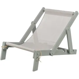 Trixie Strandstuhl Strong Edition Grau