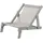 Trixie Strandstuhl Strong Edition Grau
