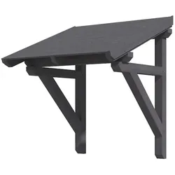 Skan Holz Pultdach Vordach Potsdam-grau -Typ 1