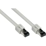 Alcasa GC 8080-150 - Patchkabel Cat.8.1, S/FTP, 15 m, grau,