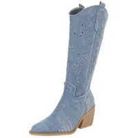 Ital-Design High Heel in Hellblau | Gr.: 40