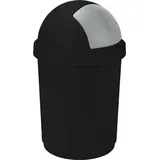 Curver 50 l Schwarz/Silber