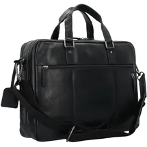 LEONHARD HEYDEN Roma Aktentasche Leder 40 cm Laptopfach schwarz