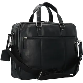 LEONHARD HEYDEN Roma Aktentasche Leder 40 cm Laptopfach schwarz