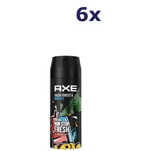 Axe Deodorant Fresh Forest & Graffiti 6 x 150 ml