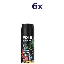 Axe Deodorant Fresh Forest & Graffiti 6 x 150 ml