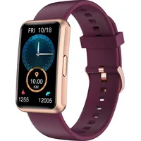 Schrittzähler Uhr1,47 Zoll Einfach Fitness Tracker mit Kalorienzähler,Schlafmonitor,Stoppuhr Wasserdicht IP68,Timer Fitnessuhr für Gehen Laufen - Lila