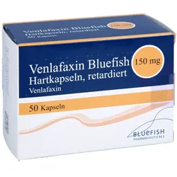 VENLAFAXIN Bluefish 150 mg Retardkapseln 50 St