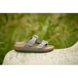 Birkenstock Arizona Birko-Flor Nubuk stone 47