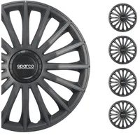 SPARCO SPC1492GR Radkappen Treviso, Grau, 14 Zoll, 4 Stück