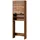 MASSIVMOEBEL24.DE Malmö 2 Waschmaschinenschrank 64 x 26 x 193 cm Braun Holz, Massivholz