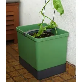 Gusta Garden Curt Cucumber Gurkentopf 35 x 138 x 28 cm dunkelgrün