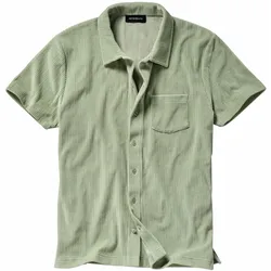 Mey & Edlich Herren Poloshirts Regular Fit Gruen einfarbig - 46
