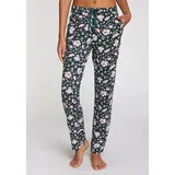 s.Oliver Pyjamahose mit schönem Allovermuster grün|rosa 36/38
